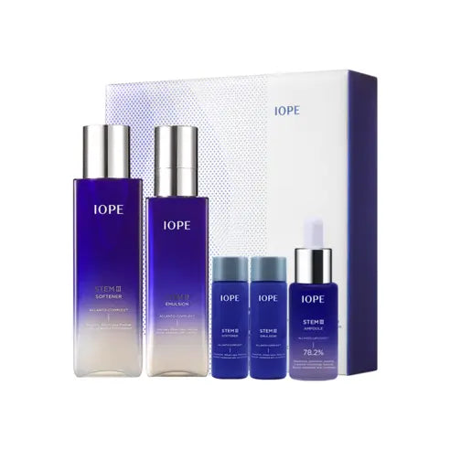 IOPE Stem 3 Softener & Emulsion Skincare SET IOPE