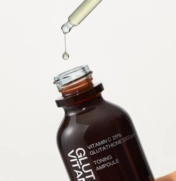 DewySkinShop Serum – IOPE Gluta Vitamin C Toning Ampoule 23g – Brightening For Dark… serum with vitamin c for brightening…