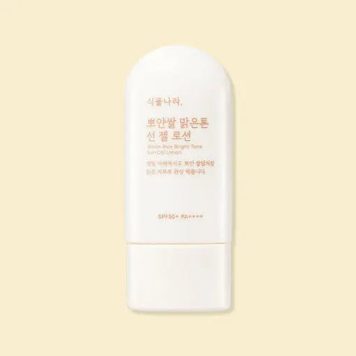 Shingmulnara White Rice Bright Tone Sun Gel Lotion 60ml SPF50+ PA++++ Shingmulnara
