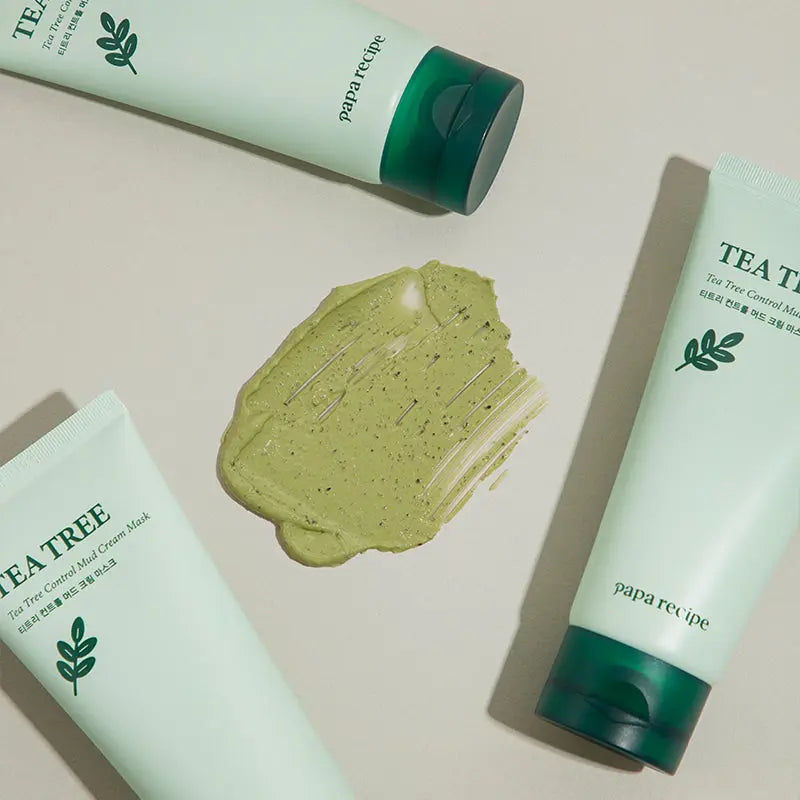 papa recipe Tea Tree Control Mud Cream Mask 100ml papa recipe