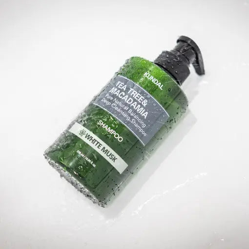 KUNDAL Tea Tree & Macadamia Deep Cleansing Shampoo 1058ml #WHITE MUSK KUNDAL