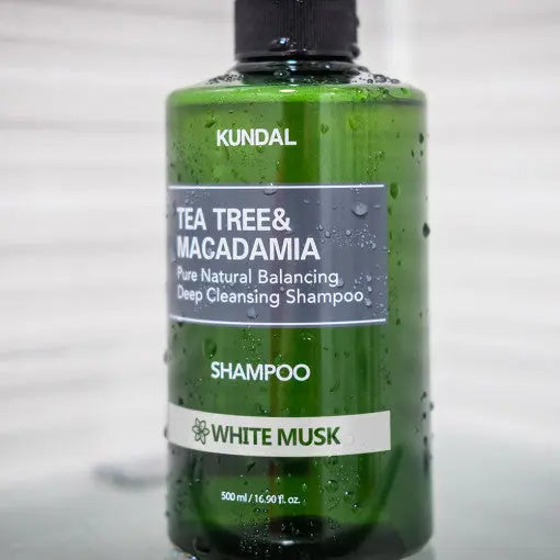 KUNDAL Tea Tree & Macadamia Deep Cleansing Shampoo 1058ml #WHITE MUSK KUNDAL