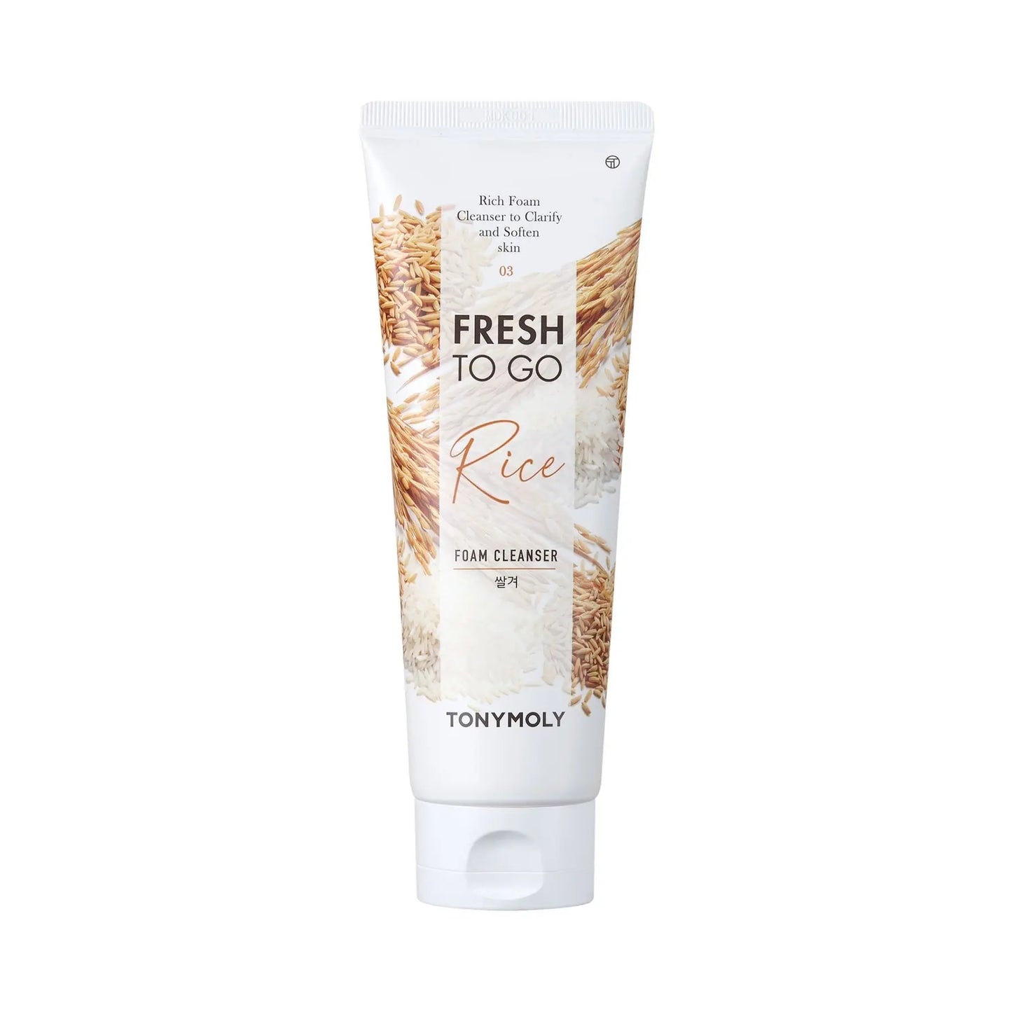 TONYMOLY Fresh To Go Rice Foam Cleanser 170ml TONYMOLY