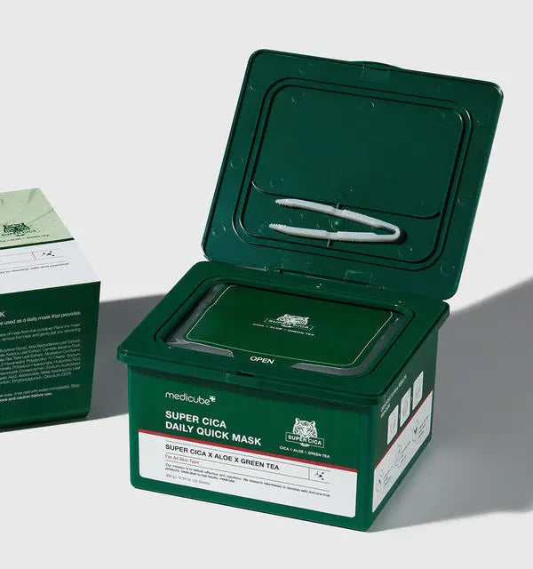 DewySkinShop Mask – medicube Super Cica Daily Quick Mask 350g/30ea – Healthy,… mask for healthy skin