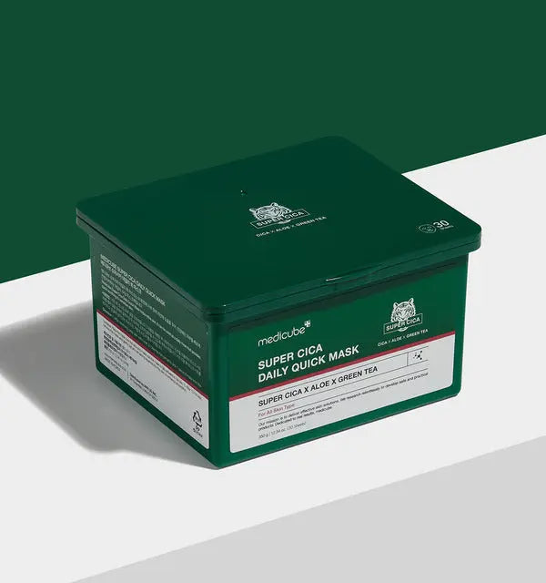 DewySkinShop Mask – medicube Super Cica Daily Quick Mask 350g/30ea – Healthy,… mask for healthy skin