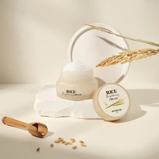 DewySkinShop Moisturizer – SKINFOOD Rice Brightening Cream – Brightening For Dull,… moisturizer with vitamin c for…