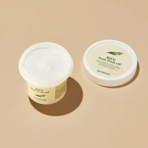 DewySkinShop Cleanser – SKINFOOD Rice Mask Wash Off 120g – Healthy, Glowing Skin –… cleanser for healthy skin