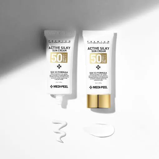 MEDIPEEL Active Silky Sun Cream SPF50+ PA+++ 50ml MEDIPEEL