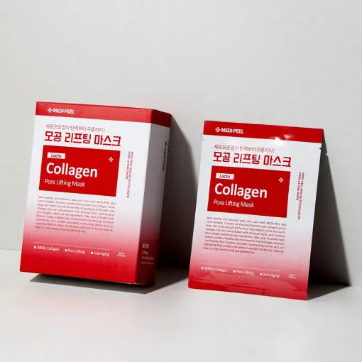 MEDIPEEL Red Lacto Collagen Pore Lifting Mask 30ml*10ea MEDIPEEL