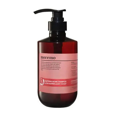 moremo CAFFEINE BIOME SHAMPOO FOR NORMAL & DRY SCALP 500ml moremo
