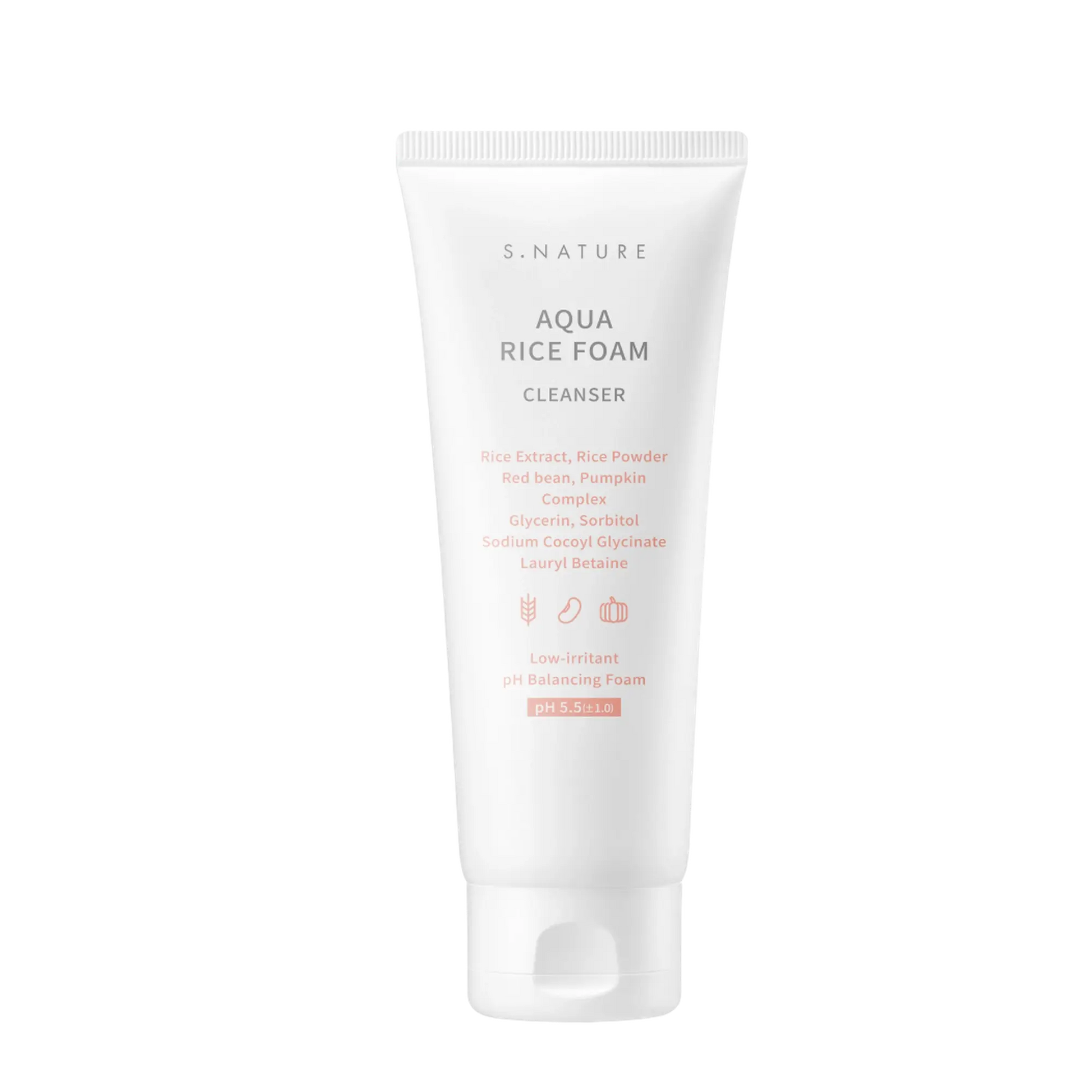 S.NATURE Aqua Rice Foam Cleanser 80ml S.NATURE