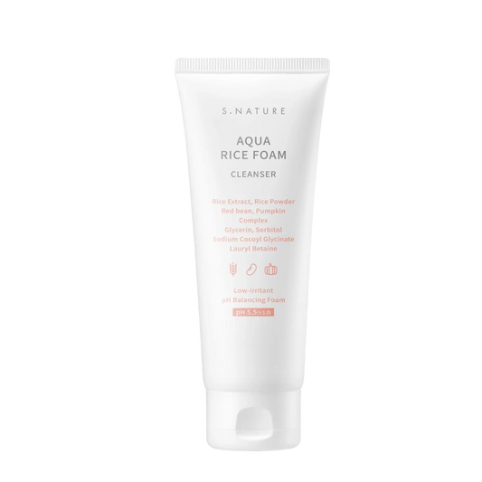 S.NATURE Aqua Rice Foam Cleanser 80ml S.NATURE
