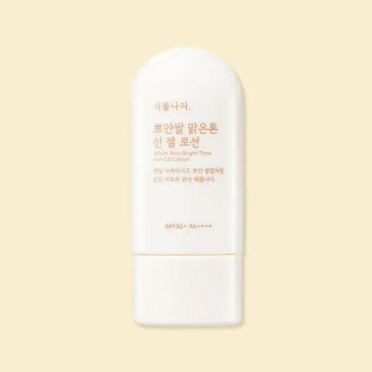 Shingmulnara White Rice Bright Tone Sun Gel Lotion 60ml SPF50+ PA++++ Shingmulnara