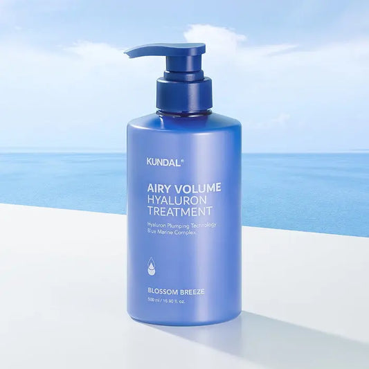 KUNDAL AIRY VOLUME HYALURON TREATMENT 500ml #BLOSSOM BREEZE KUNDAL