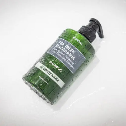 KUNDAL Tea Tree & Macadamia Deep Cleansing Shampoo 1058ml #WHITE MUSK KUNDAL