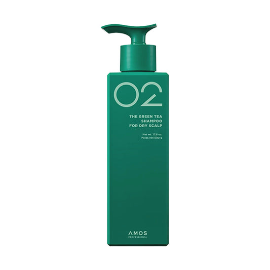 amos PROFESSIONAL THE GREEN TEA SHAMPOO FOR DRY SCALP 500ml amos PROFESSIONAL