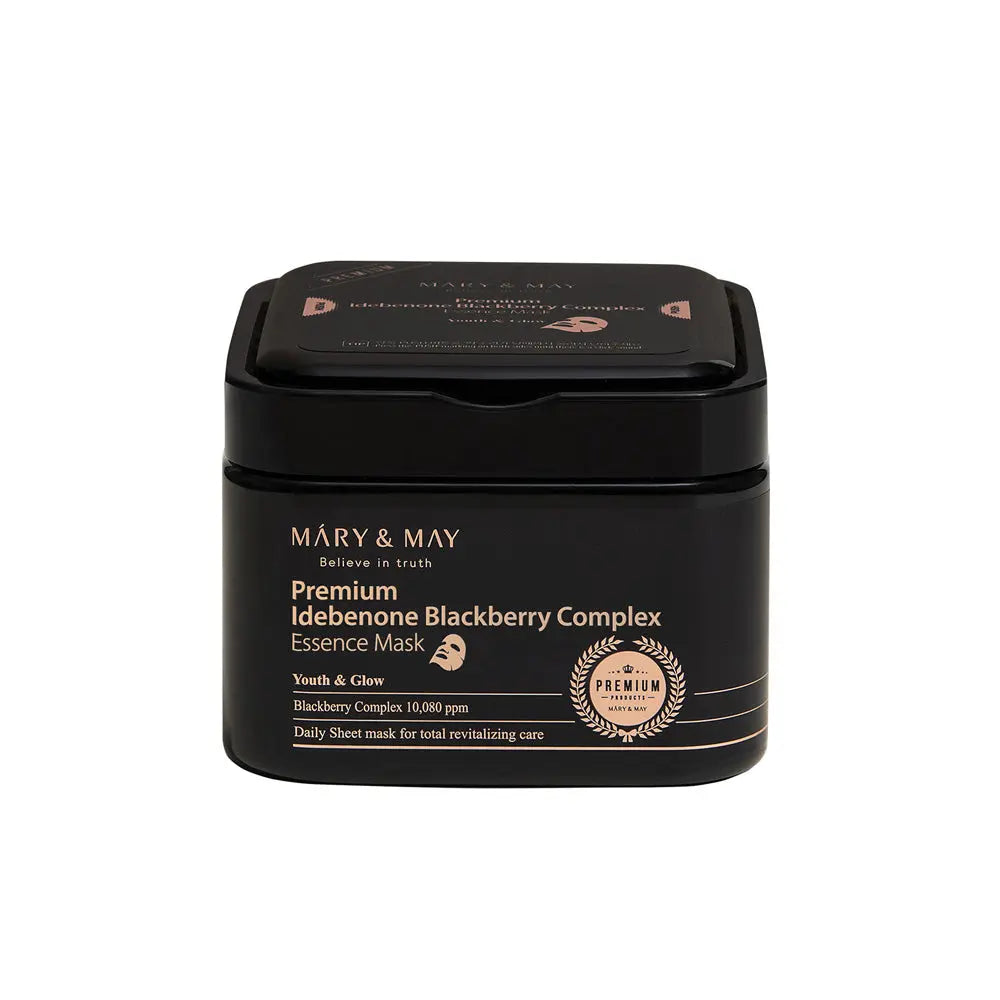 DewySkinShop Toner – [MARY & MAY] Premium Idebenone Blackberry Complex Essence Mask… toner for healthy skin