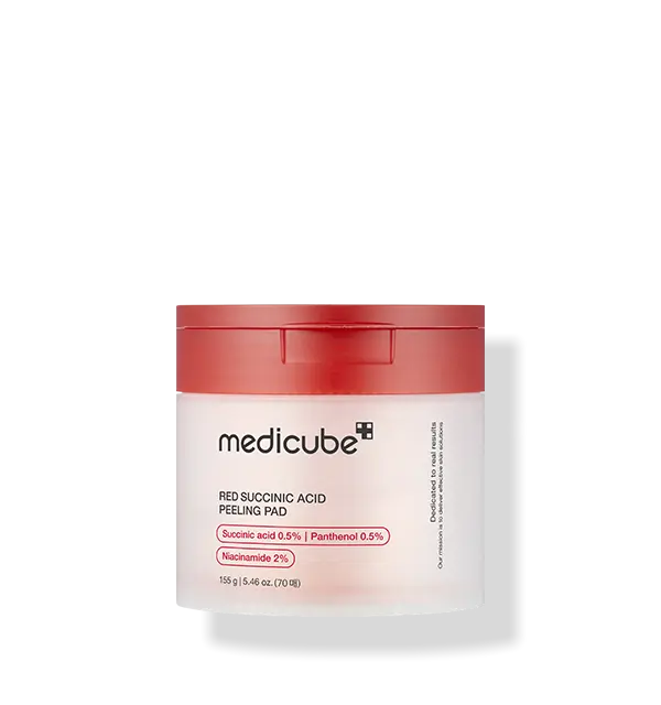 medicube Red Succinic Acid Peeling Pad 155g/70pads medicube