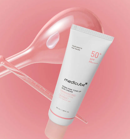 DewySkinShop Moisturizer – medicube PDRN Pink Tone Up Sun Cream – Healthy, Glowing… moisturizer for pigmentation