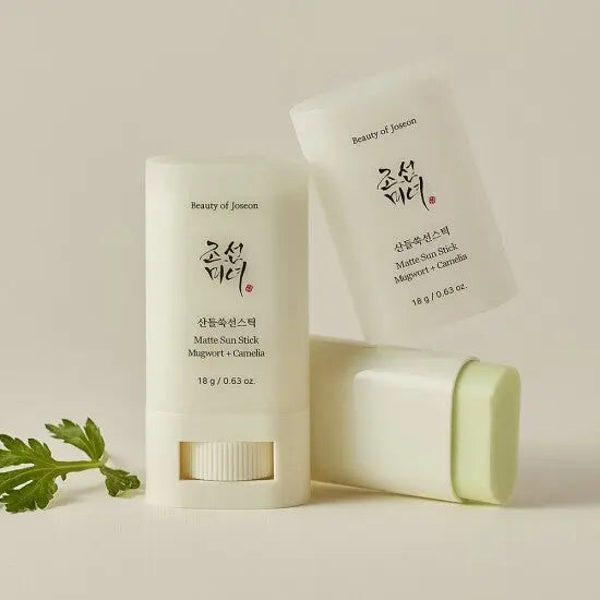 [Beauty of Joseon] Matte sun stick : Mugwort + Camelia 18g (SPF50+ PA++++) X 2EA [DOUBLE SET] Beauty of Joseon