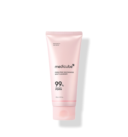 medicube pdrn pink niacinamide whip cleanser 120g medicube