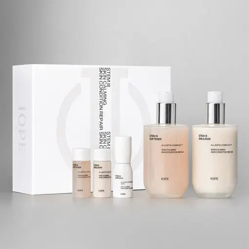 IOPE Stem 3 Softener & Emulsion Skincare SET IOPE